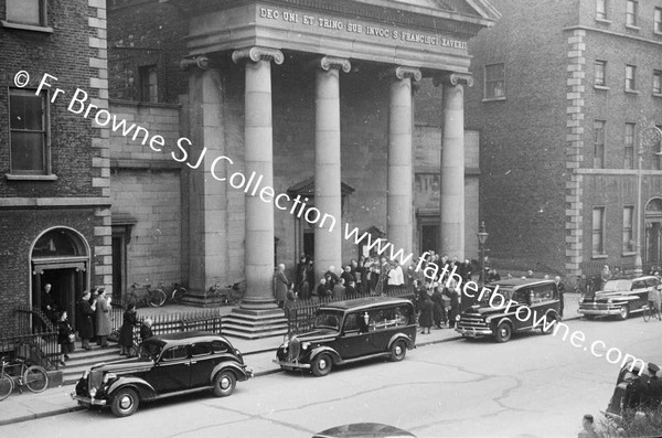 GARDINER STREET CHURCH  FUNERAL